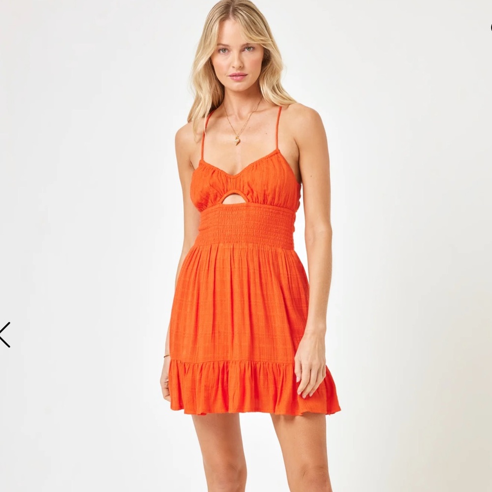 NWT L*Space Bonita Dress in Pimento